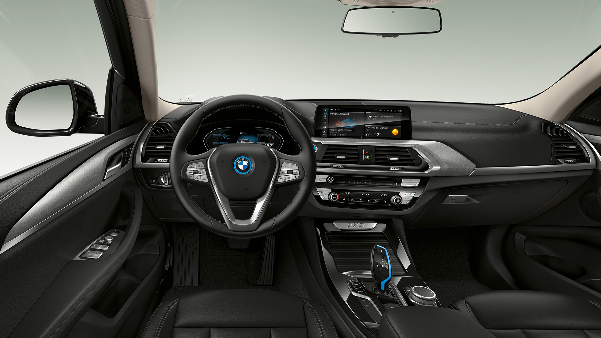 BMW iX3 G08 Versione “Inspiring“ cockpit BMW iX3 G08 2020 Versione “Inspiring“ cockpit interni