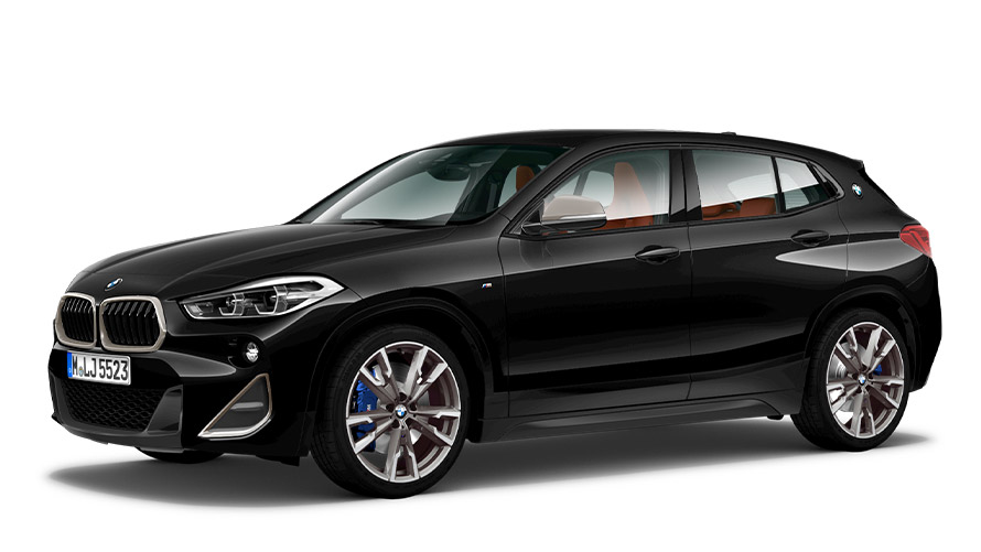 Versioni BMW X BMW X2 Automobile M F39 MP vista laterale a tre quarti Versioni BMW X BMW X2 Automobile M F39 MP vista laterale a tre quarti