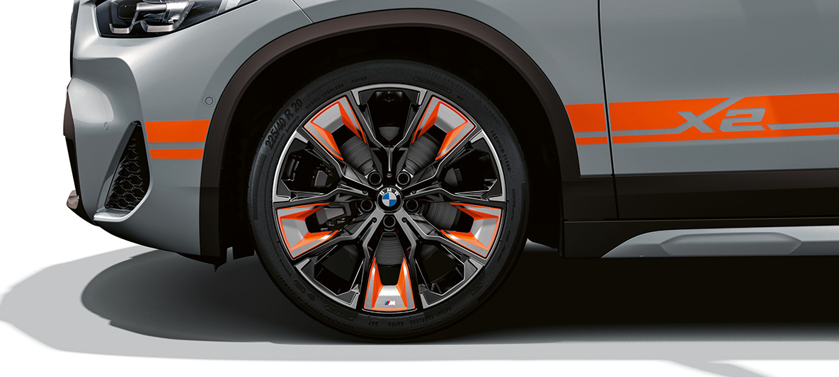 Cerchi in lega leggera BMW X2 SUV 2020 F39 BMW X2 SUV 2020 F39 Brooklyn Grey cerchi in lega leggera
