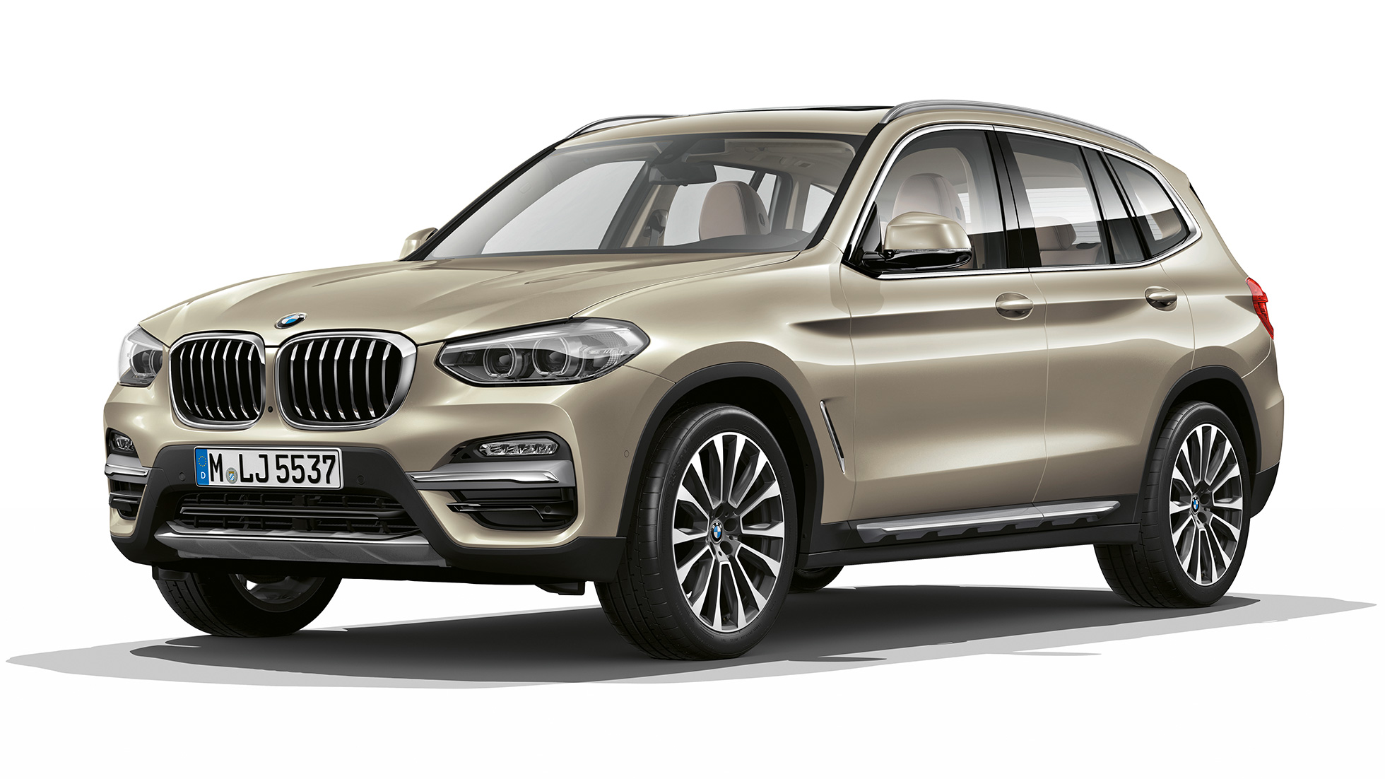BMW X3 M40i, versione Luxury Line, ripresa frontale a tre quarti G01 BMW X3 M40i, versione Luxury Line, ripresa frontale a tre quarti G01