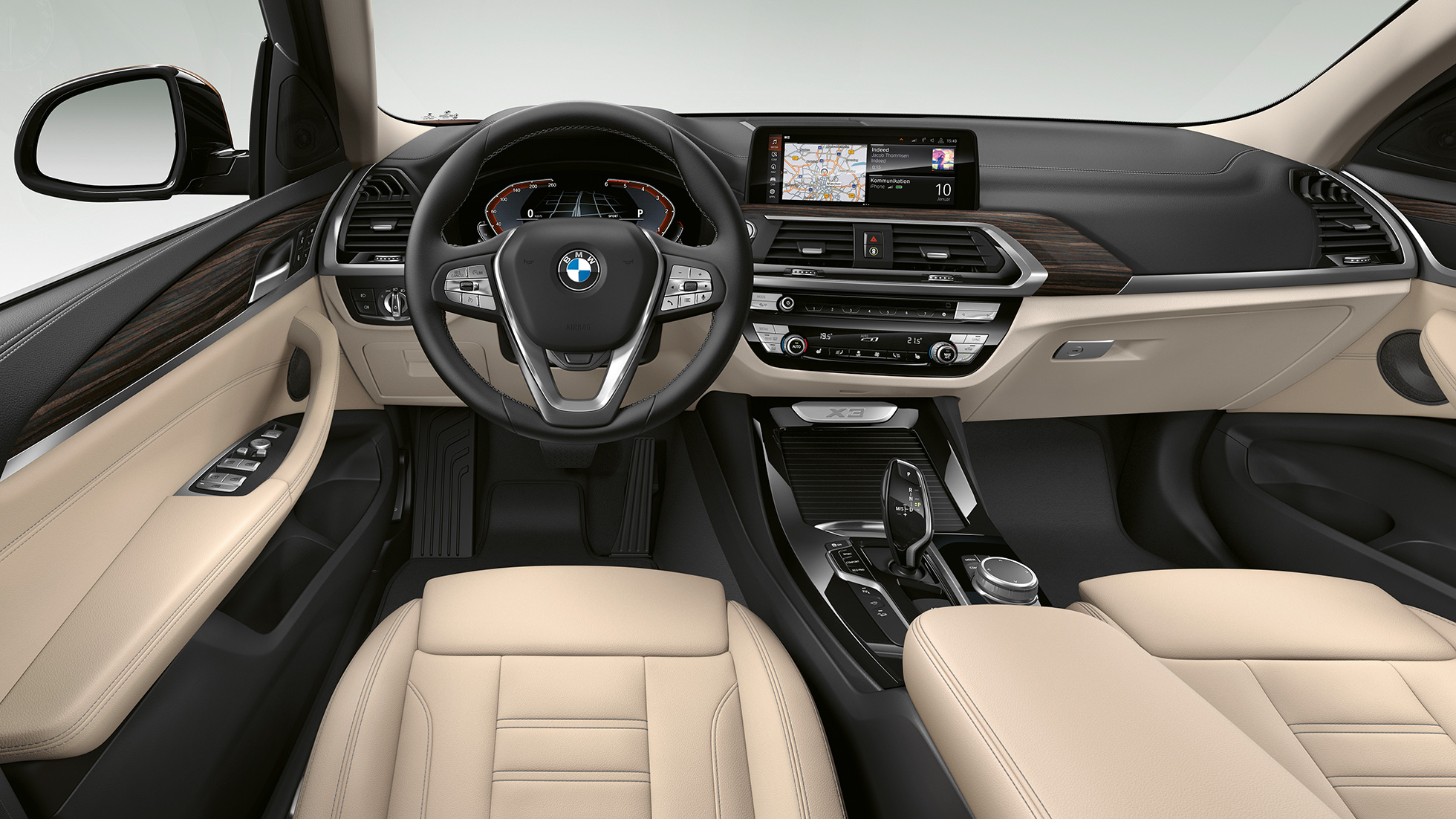 BMW X3 M40i, versione Luxury Line, interni G01 BMW X3 M40i, versione Luxury Line, interni G01