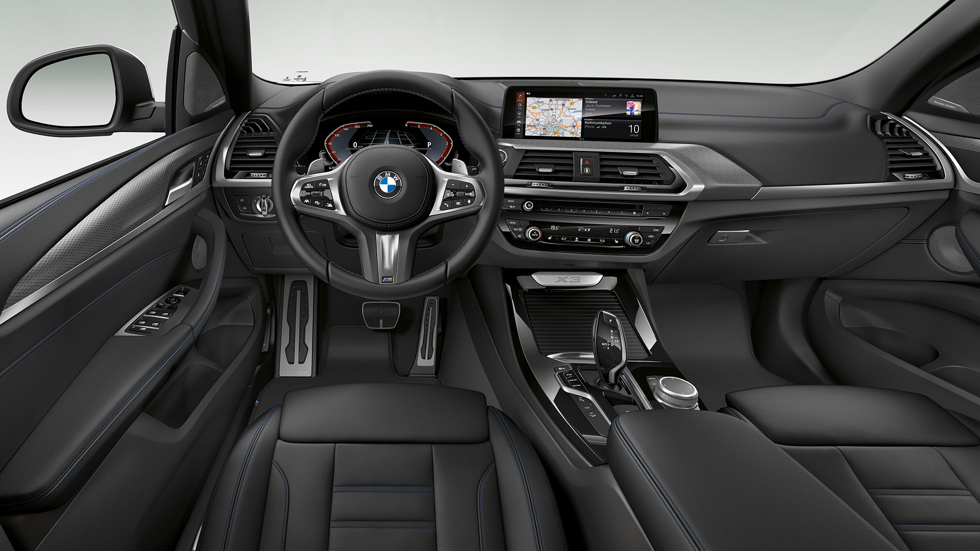 BMW X3 M40i, versione M Sport, interni G01 BMW X3 M40i, versione M Sport, interni G01