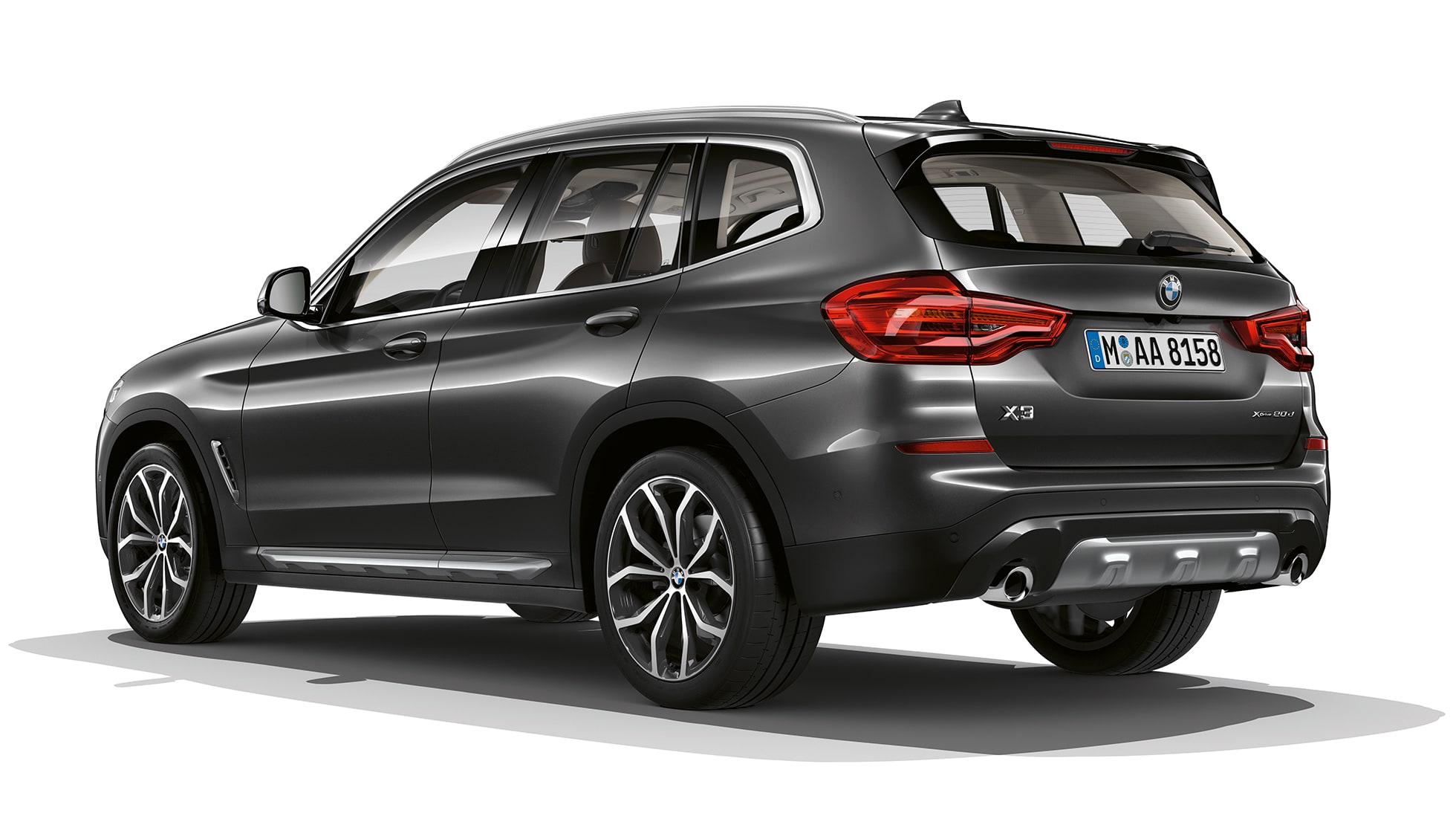 BMW X3 M40i, versione xLine, ripresa posteriore a tre quarti G01 BMW X3 M40i, versione xLine, ripresa posteriore a tre quarti G01