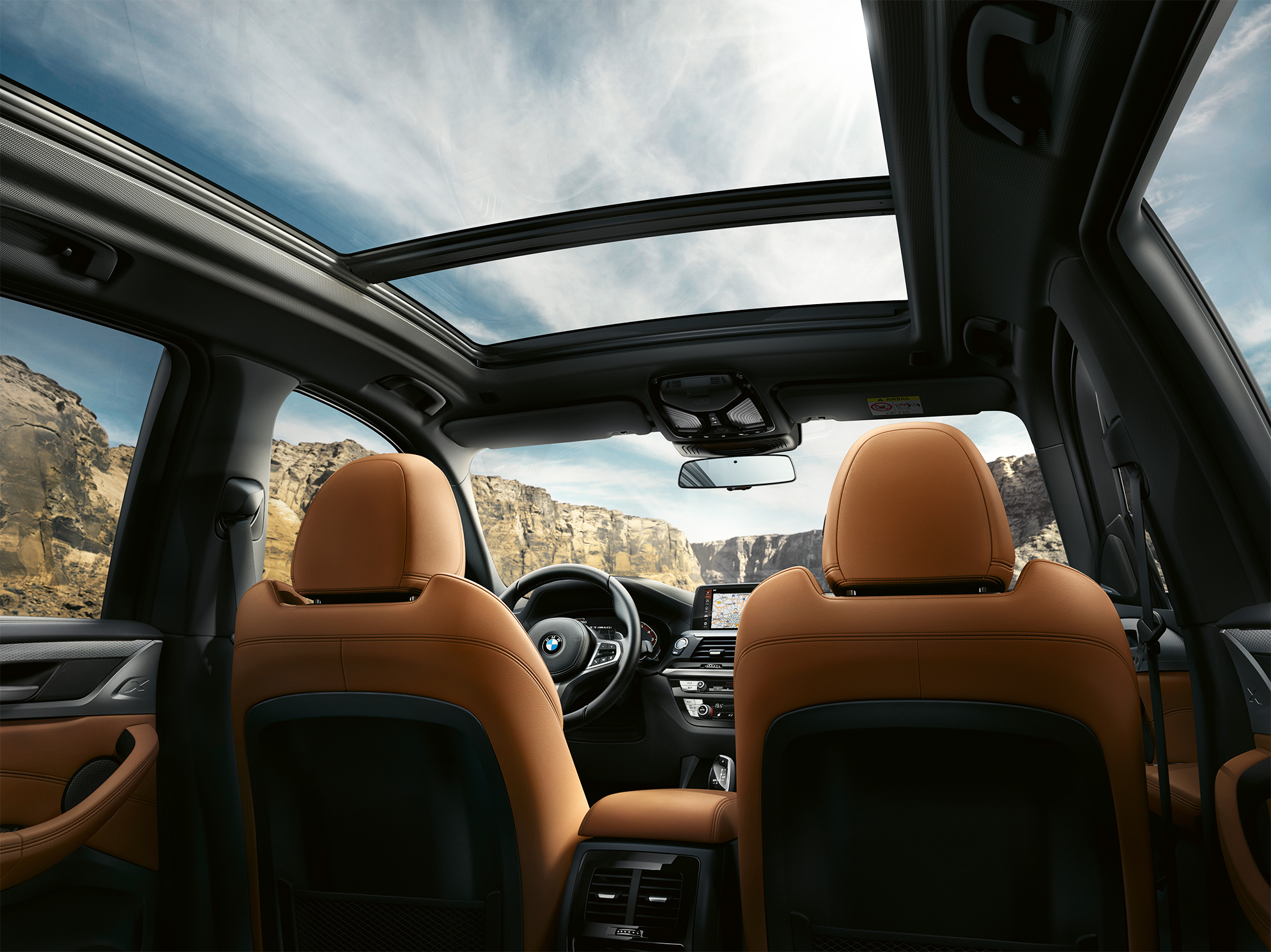 BMW X3 M40i, ripresa del cruscotto G01 BMW X3 M40i, ripresa del cruscotto G01