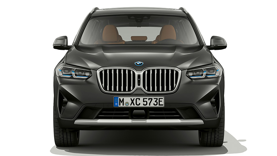BMW X3 G01 Sophisto Grey Design del frontale 2021 BMW X3 G01 Sophisto Grey Primo piano Design del frontale 2021