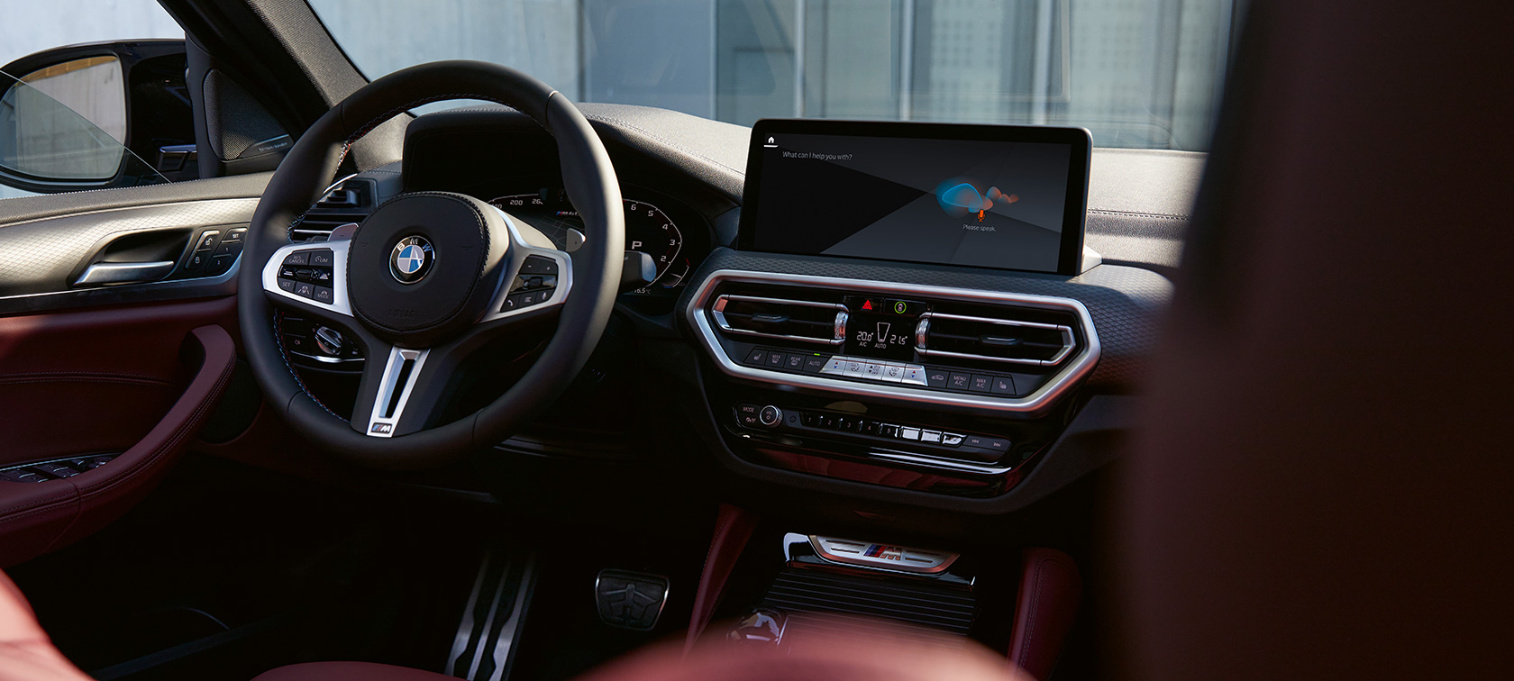BMW X4 G02 Abitacolo elle Tacora Red 2021 BMW X4 G02 Abitacolo elle Tacora Red 2021