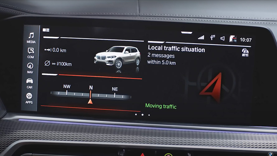 Funzionamento dell’interfaccia utente BMW. Funzionamento dell’interfaccia utente BMW.