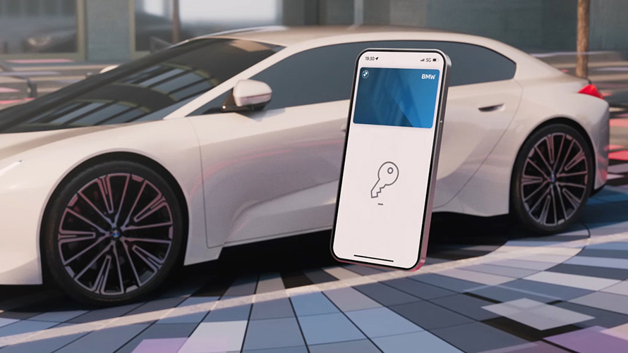BMW Digital Key della BMW X6 G06 LCI BMW X6 G06 LCI BMW Digital Key in un video
