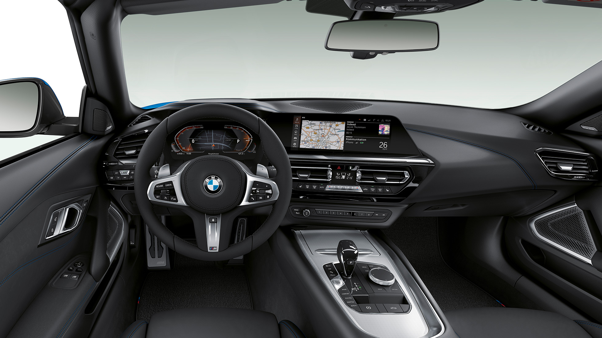 BMW Z4 Roadster Versione M Sport, volante e posto di guida G29 BMW Z4 Roadster Versione M Sport G29