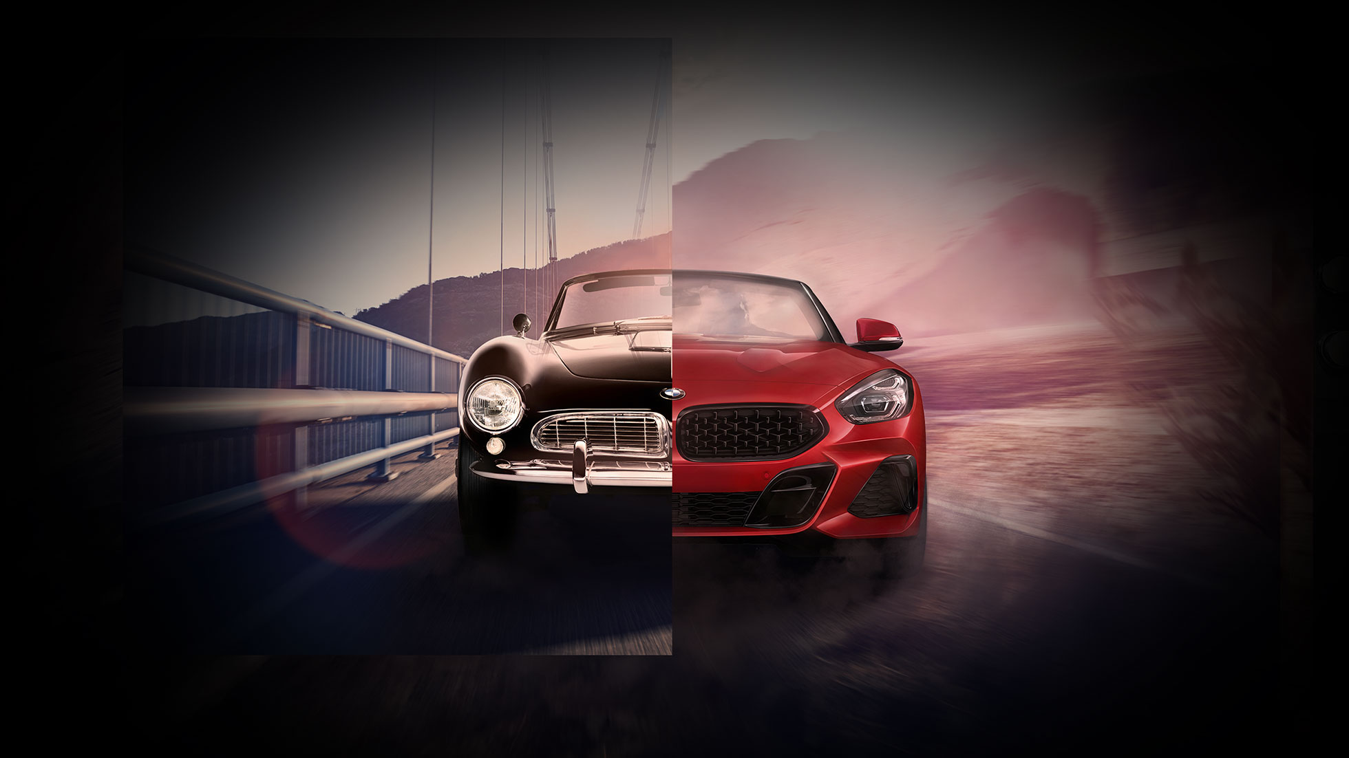 Nuova BMW 507 Silver G29 Inquadratura frontale di una Nuova BMW 507 Silver G29