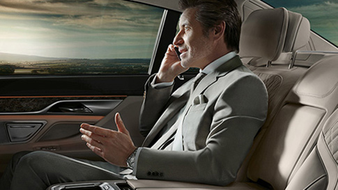 BMW Serie 7 BMW Serie 7 viaggiare per lavoro