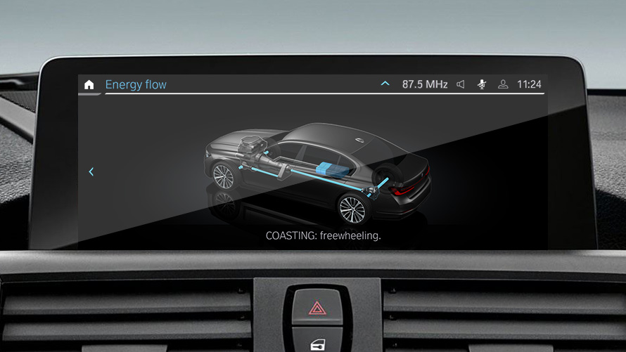 Veleggio-a-motore-spento BMW EfficientDynamics Veleggio a motore spento