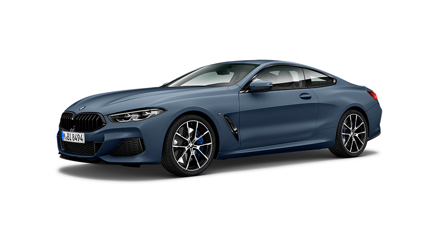 BMW M850i xDrive Coupé GXX 2020 Vista laterale a tre quarti BMW M850i xDrive Coupé GXX 2020 Vista laterale a tre quarti