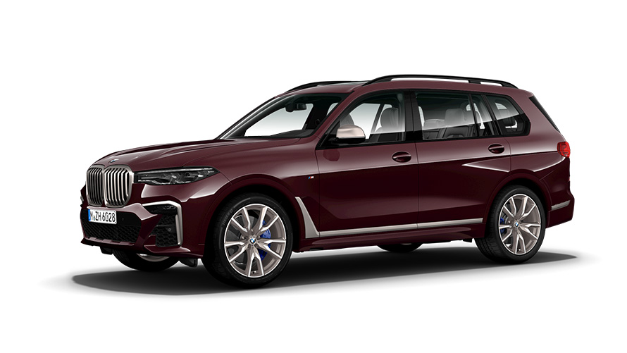 BMW X7 M50i G07 2019 Vista laterale a tre quarti BMW X7 M50i G07 2019 Vista laterale a tre quarti