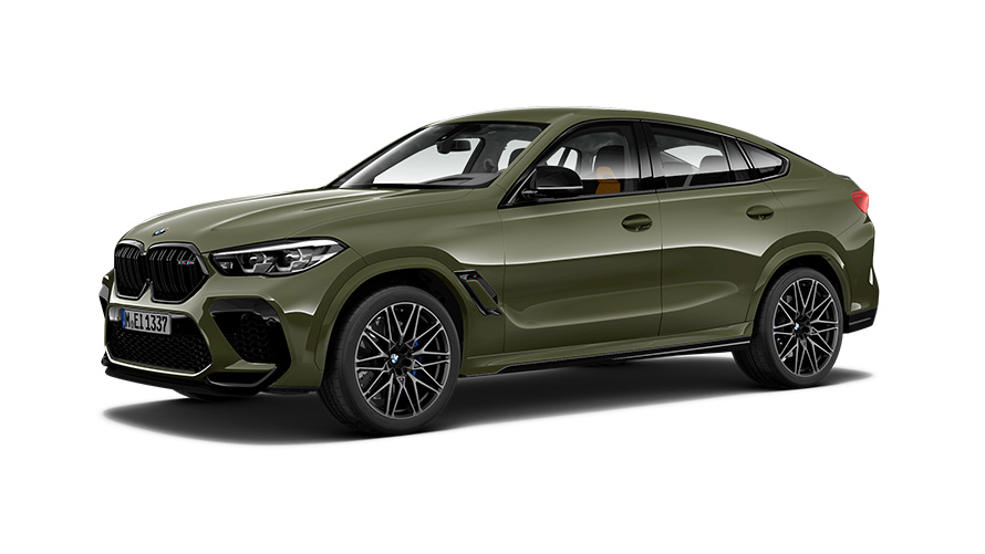 BMW X6 M Competition G06 2019 Vista laterale a tre quarti BMW X6 M Competition G06 2019 Vista laterale a tre quarti