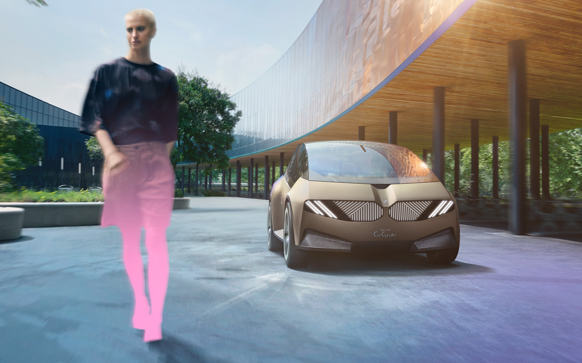 BMW i Vision Circular 2021 - Vettura futuristica - Caratteristica 1