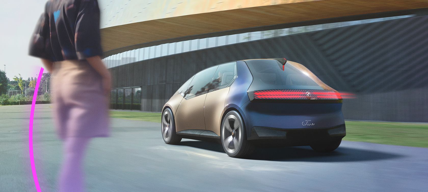 BMW i Vision Circular 2021 - Design degli esterni BMW i Vision Circular 2021 - Vettura futuristica - Design degli esterni