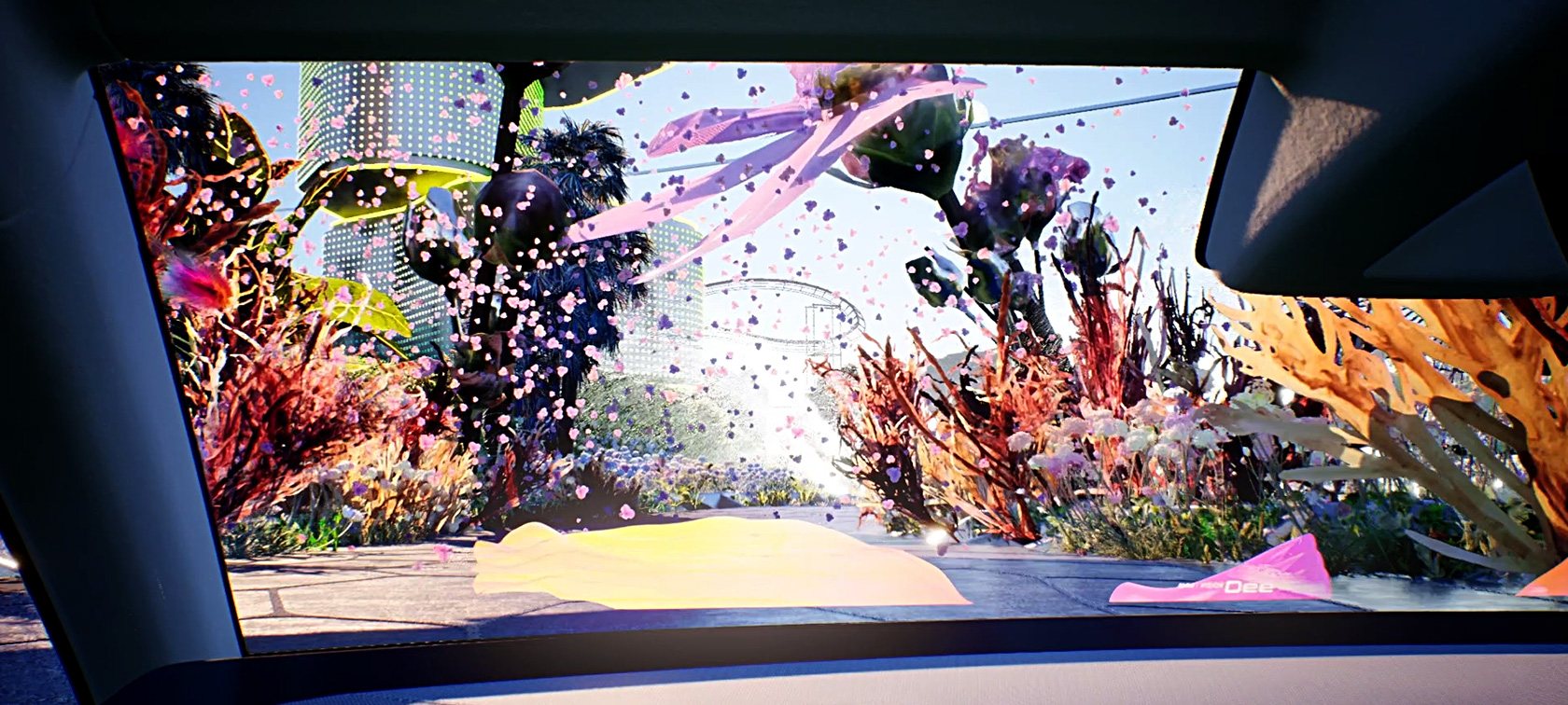 BMW i Vision Dee Driving Experience Vettura futuristica BMW i Vision Dee Driving Experience