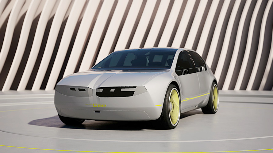 BMW i Vision Dee phygital icon Vettura futuristica BMW i Vision Dee phygital icon