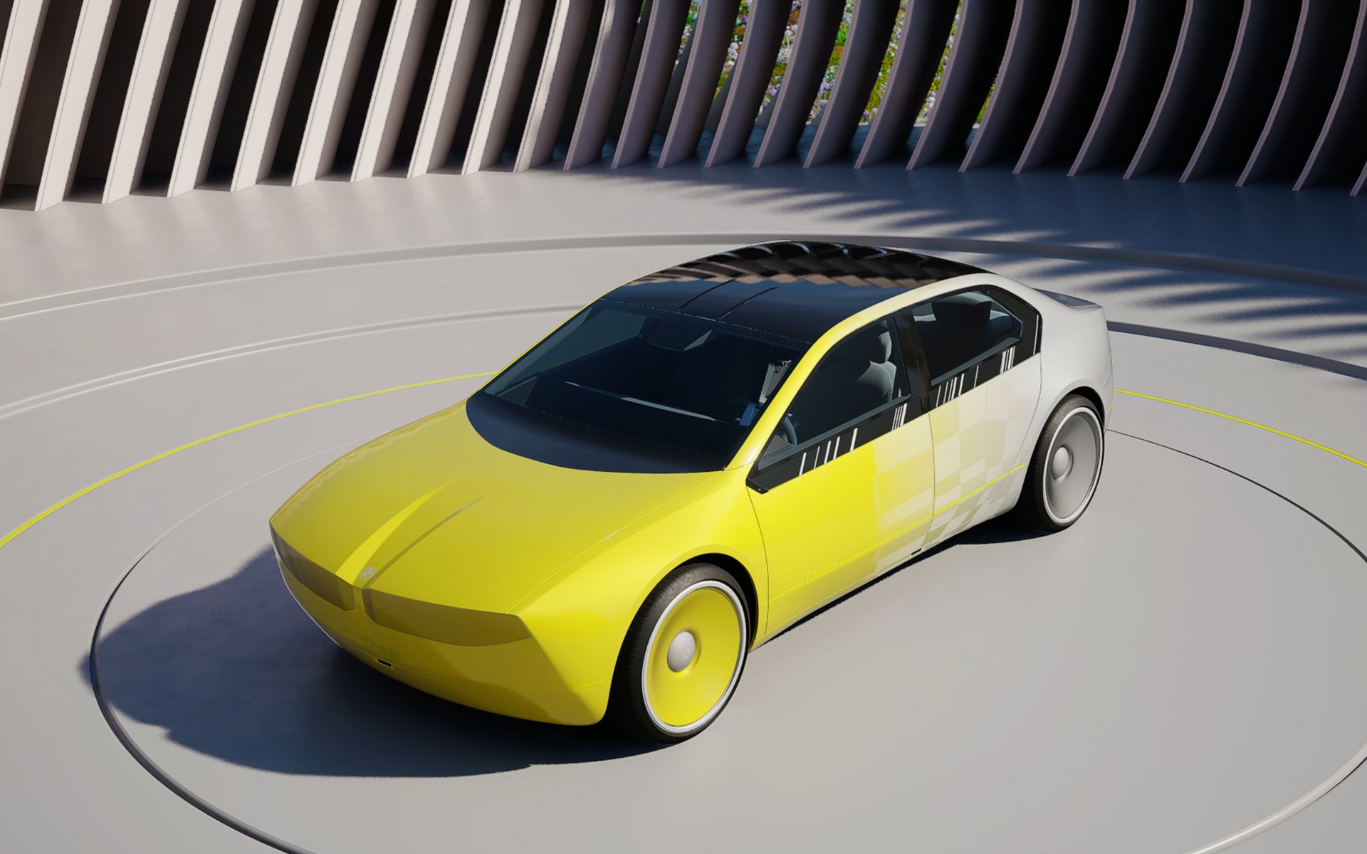 BMW i Vision Dee Tecnologia E Ink Vettura futuristica BMW i Vision Dee Tecnologia E Ink