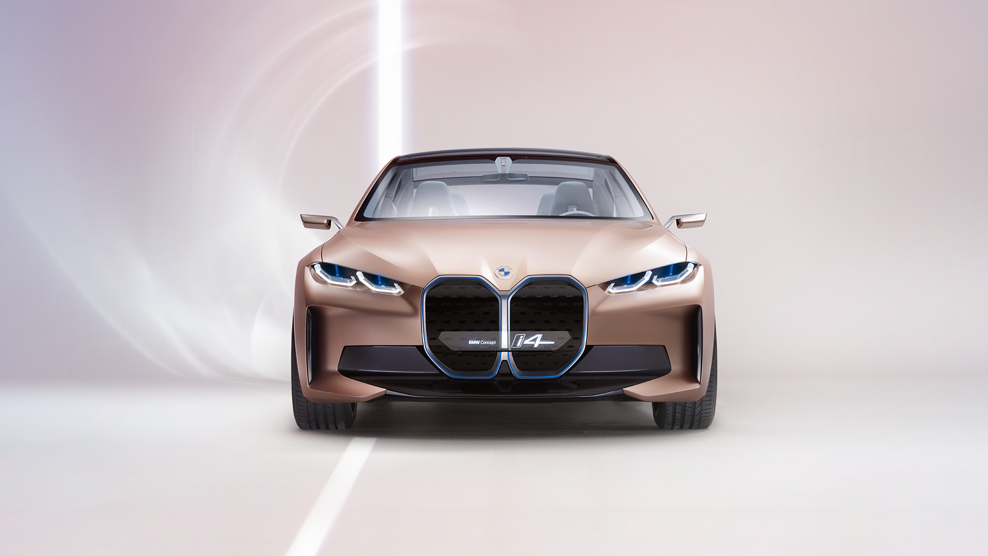 Esterni 1 della BMW Concept i4 2020 G26 Esterni 1 della BMW Concept i4 2020 G26 auto elettrica, BMW Gran Coupé completamente elettrica