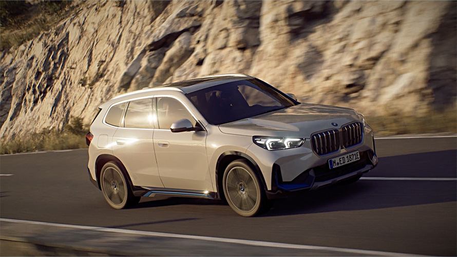 Video della dinamica di guida delle Auto elettriche BMW BMW iX1 Video della dinamica di guida delle Auto elettriche BMW BMW iX1