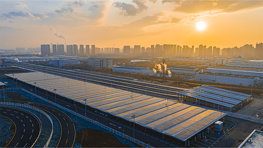 Fotovoltaico Sostenibilità BMW Sostenibilità BMW Fotovoltaico Stabilimento BMW di Dadong Impianti fotovoltaici