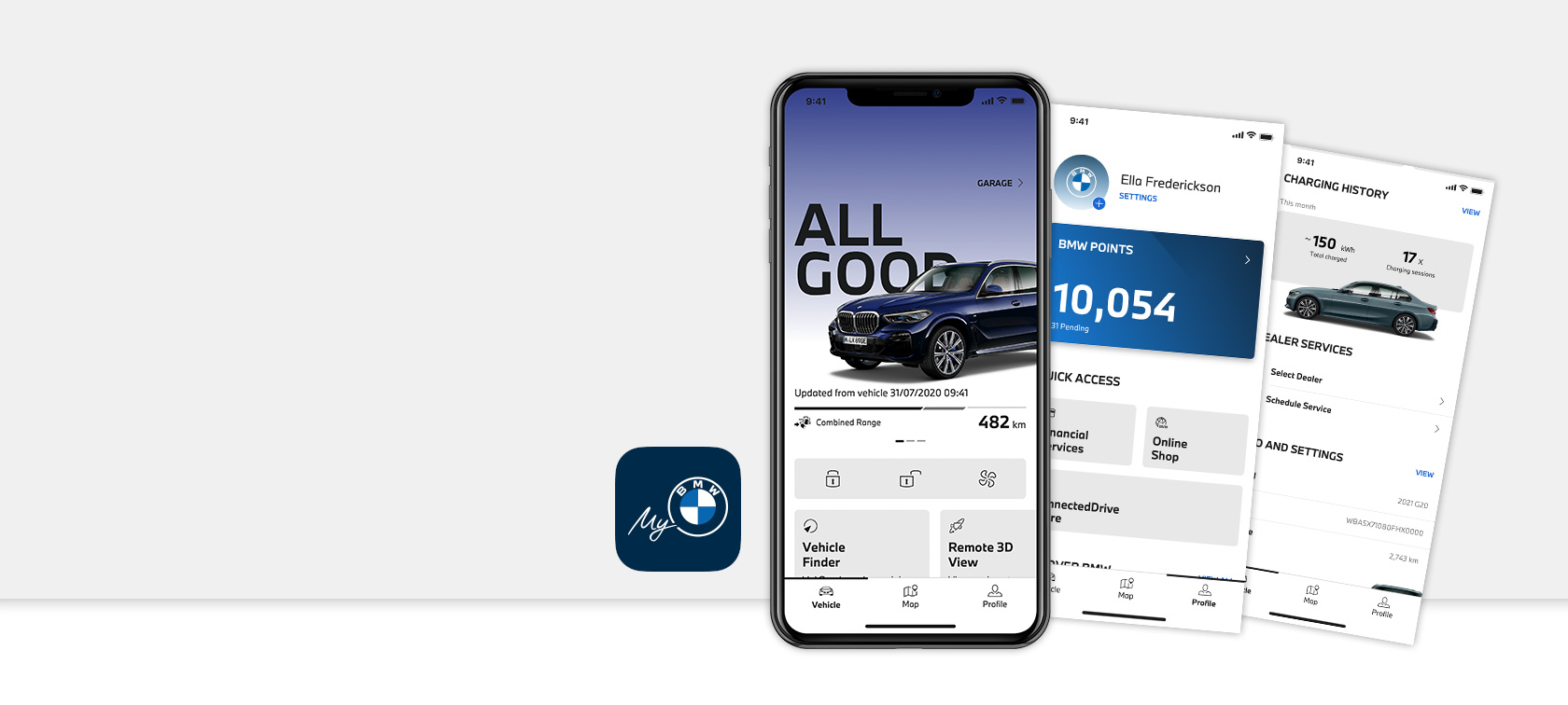 App BMW App My BMW su smartphone