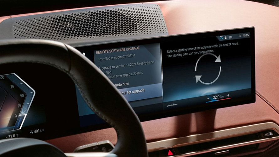 Aggiornamento di Remote Software Upgrade sul Control Display Aggiornamento di Remote Software Upgrade sul Control Display