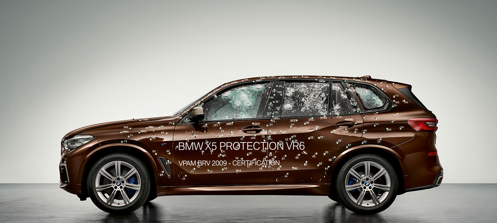 Veicoli di sicurezza BMW BMW X5 Protection VR6 I vostri vantaggi Veicoli di sicurezza BMW BMW X5 Protection VR6 I vostri vantaggi