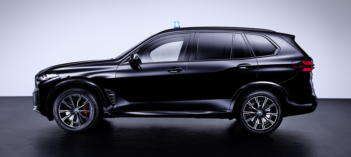 Veicoli di sicurezza BMW BMW Protezione Esterni Veicoli di sicurezza BMW BMW Protezione Esterni vista anteriore