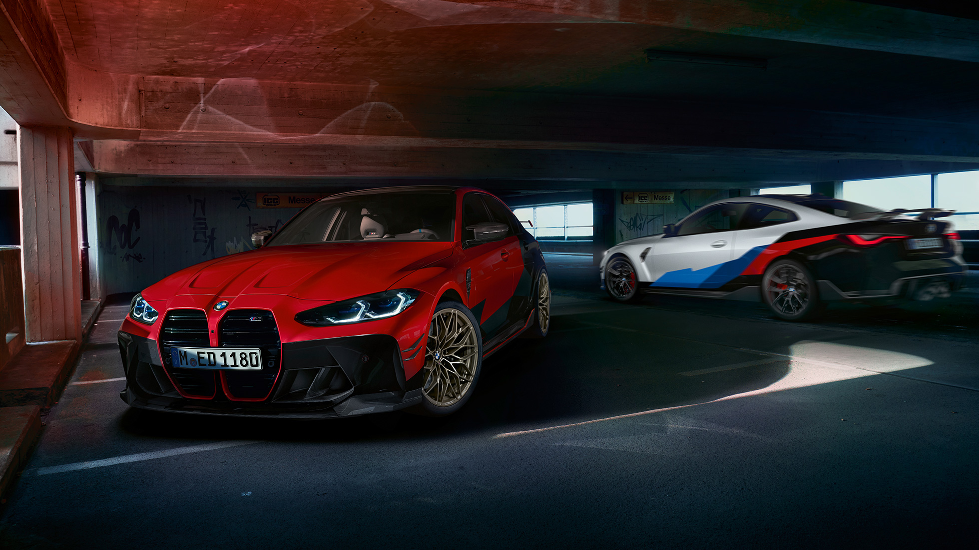 BMW M3 M4 G80 G82 Ripresa delle due sorelle Accessori BMW M Performance della BMW M3 M4 G80 G82 Ripresa delle due sorelle