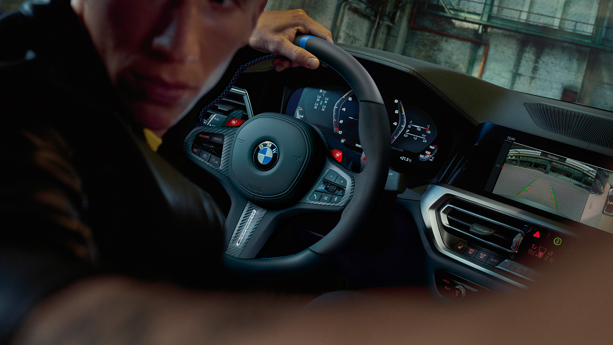 BMW M3 G80 Interni Accessori BMW M Performance della BMW M3 G80 Interni