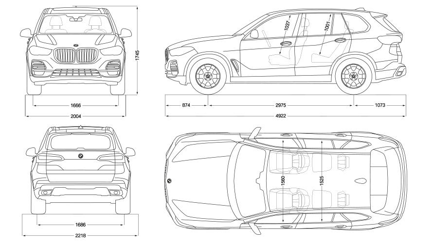 BMW X5 SUV motori & dati tecnici BMW.it