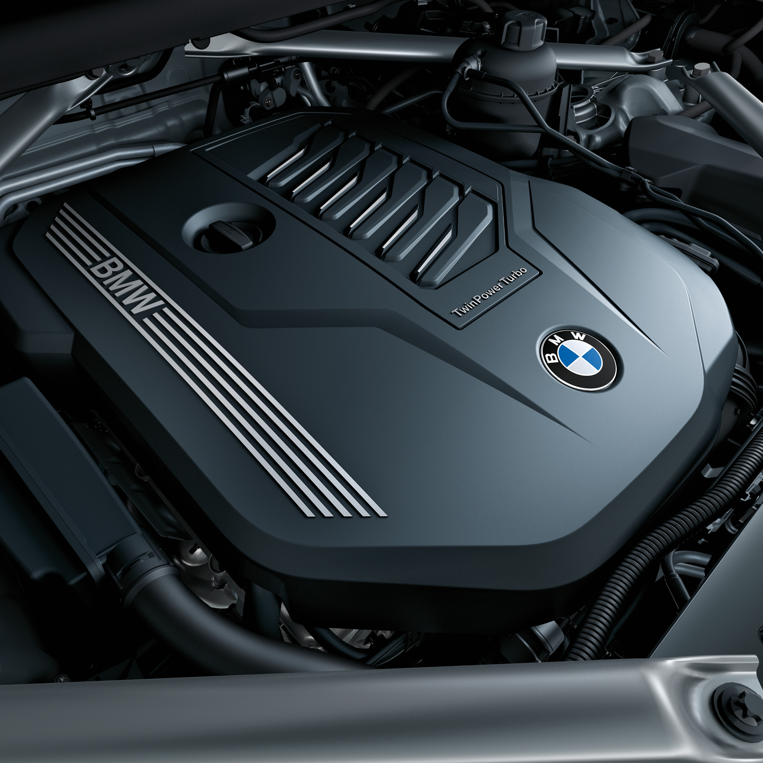 Immagine dettagliata del motore BMW TwinPower Turbo